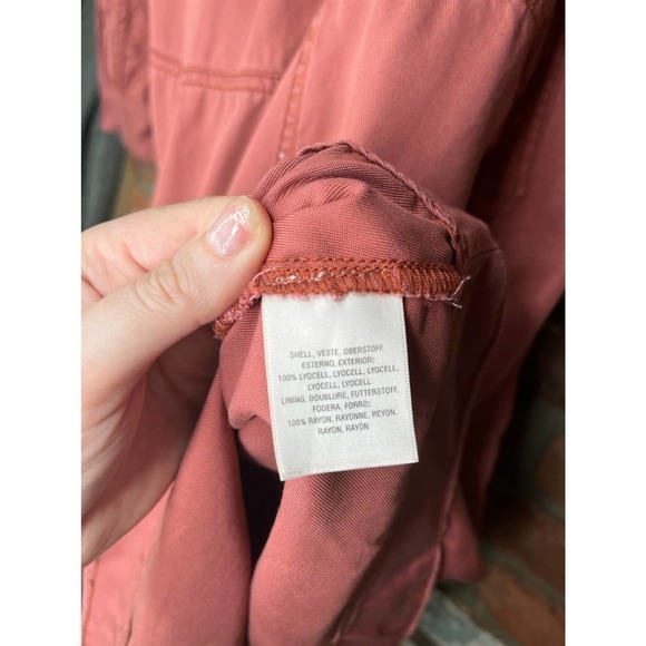 ANTHROPOLOGIE | Holding Horses Mariona Burnt Red Shirtdress Size 4 - Picture 5 of 8